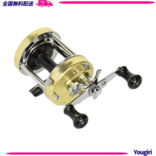 AbuGarcia (アブガルシア) アンバサダー (Ambassadeur) 6500CS ロケット シャンパンゴールド 右巻き ダブルハンドル バス ライギョ ナマ