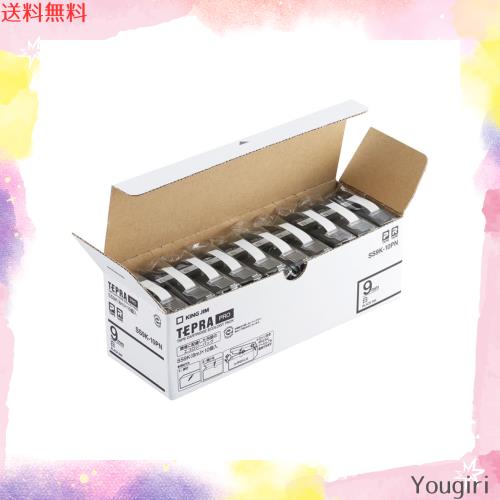 キングジム 「テプラ」ＰＲＯテープエコパック（１０個入り）白 1PK キングジム テプラ（ＴＥＰＲＡ）ＰＲＯテープエコパック白ラベル １０