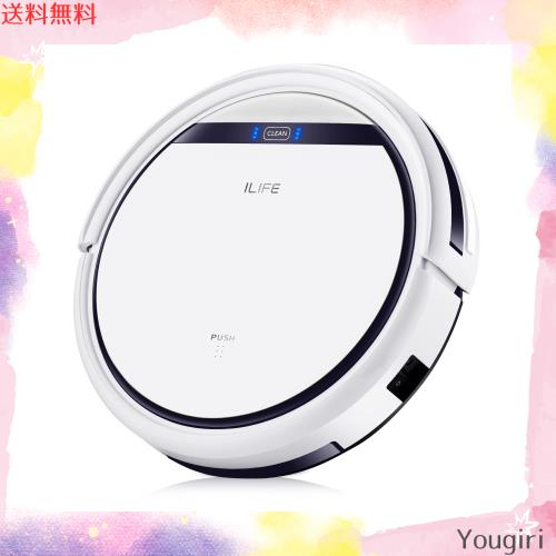 ILIFE アイライフ V3s Pro ロボット掃除機 ブラシレス吸引口 掃除ロボット 強力吸引 予約設定 髪の毛/ペットの毛に効果 ワンタッチ起動