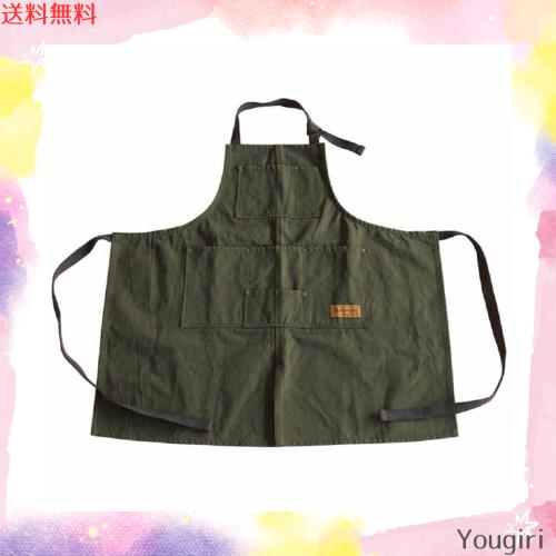 ダルトン(Dulton) ”MW'' ワークエプロン カーキ コットン キッチン