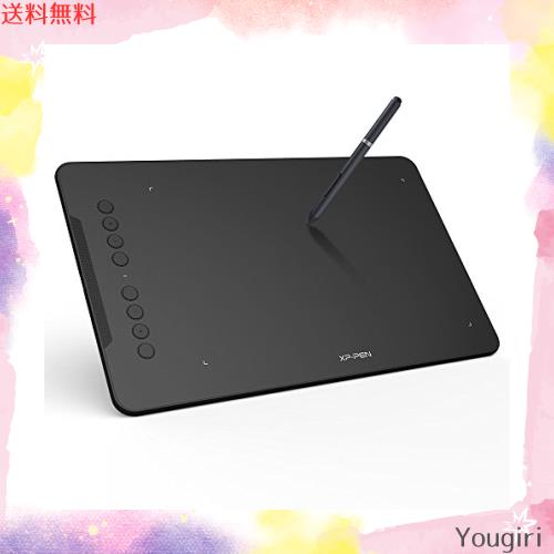 XPPen ペンタブ Decoシリーズ 10x6.25インチ エクスプレスキー8個 ペン