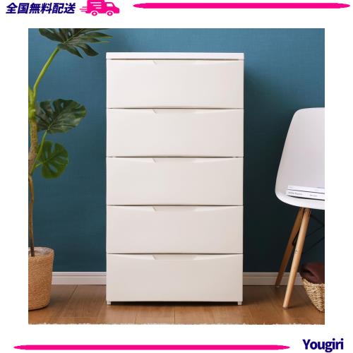 アイリスオーヤマ チェスト 5段 届いてすぐ使える完成品 日本製 ルーム