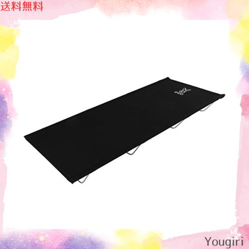 DOD(ディーオーディー) ワイドキャンピングベッド ゆったりサイズで快眠キャンプ CB1-100-BK