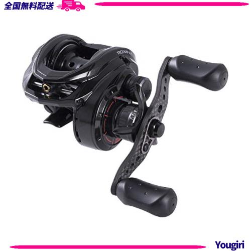 AbuGarcia (アブガルシア) ROXANI7-L (ロキサーニ) 左巻き ハイギヤ ベイトリール カーボンハンドル ソルト対応の通販は 10,976円