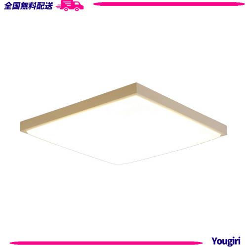 アイリスオーヤマ 和風LED シーリングライト天然木 角型 調光 調色 タイプ ~12畳 メタルサーキットシリーズ CL12DL-5.1JM