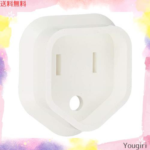 サンワサプライ プラグ安全カバー 3Pプラグ対応 ホワイト 50個入 TAP-PSC3N50