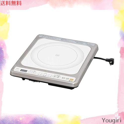 アイリスオーヤマ IHクッキングヒーター 卓上 1400W ビルトインタイプ コンロ ホワイト IHC-B112-W