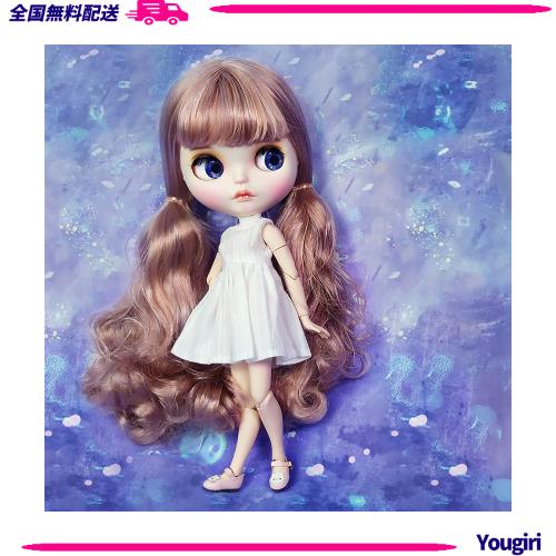 Sunnyによって設計されたICY Fortune Days人形ドール、可動ボディ、マット肌，カスタム練習用、ひな祭りの贈り物、 4種類の瞳孔の色+手塗