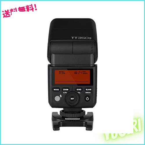【電波法認証取得＆正規品】Godox TT350N ミニカメラフラッシュ 2.4G無線伝送搭載 TTL LCDパネル 角度調整可能 ミニ 携帯便利 高速シンクの通販は