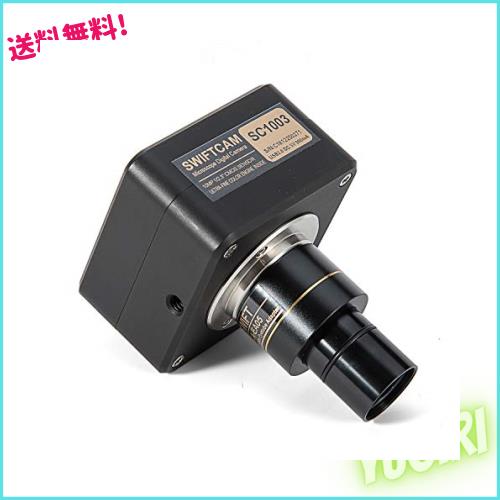 SWIFT USB顕微鏡カメラ 顕微鏡用デジタルカメラHD 10MP CCD CMOS CマウントWindows/Mac/Linux対応 USB3.0 1000万画素 Swiftcam SC1003-CKの通販は