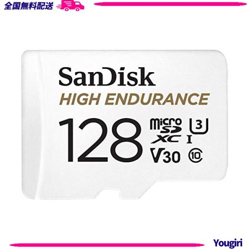 SanDisk 高耐久 ドライブレコーダー アクションカメラ対応 microSDXC 128GB SDSQQNR-128G サンディスク 海外パッケージ品