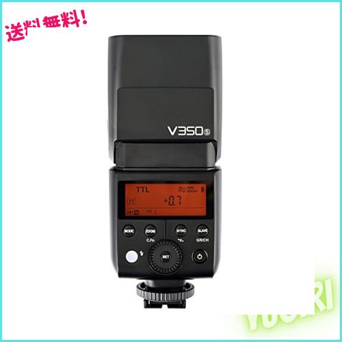 Godox V350S カメラフラッシュ ソニー用 技敵マーク付き Godox 2.4GXワイヤレスシステム TTL GN36 フルパワー発光500回以上 0.01〜1.7秒の
