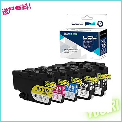LCL Brother用 ブラザー用 LC3139-4PK LC3139 LC3139BK LC3139C LC3139M LC3139Y （5パック 2ブラック シアン マゼンタ イエロー） 顔料