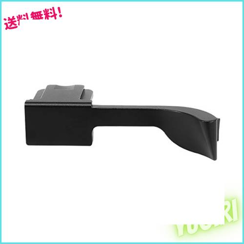 Haoge THB-QB 親指アップグリップ 黒 サムレスト ブラックカメラ サムグリップ 親指アップグリップ 対応 for ライカ Leica Q2の通販は