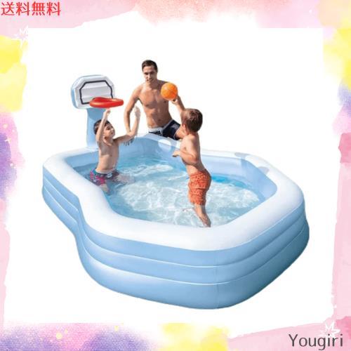 インテックス  シューティンフープ ファミリー プール 水遊び Amazon | Intex シューティングフープ スイムセンター