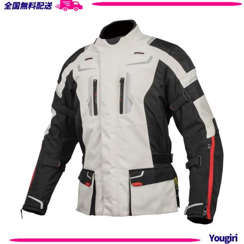 [KOMINE] バイク用 フルイヤージャケット JK-597 1283 オールシーズン向け 防水 防寒 CE規格 ストレッチ素材 プロテクター 07-597 メンズ