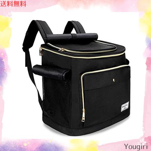 WinSun ペットキャリーバッグ バッグ リュック 犬キャリーバッグ 猫キャリーバッグ リュック 折りたたみ 中/大型猫 小型犬 3way仕様 通気の通販は 6,272円