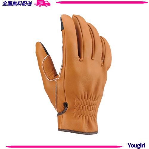 デイトナ(Daytona) 極上プレミアム バイク用 グローブ 春夏秋冬 本革(牛革) 日本製 内縫いガンカット ショート HBG-037 チェスナット Sサの通販は