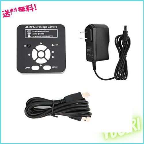 41MP HDMI顕微鏡カメラ USB産業用 電子デジタルビデオ 顕微鏡カメラ 1 2.33インチ100-240V(US plug)の通販は