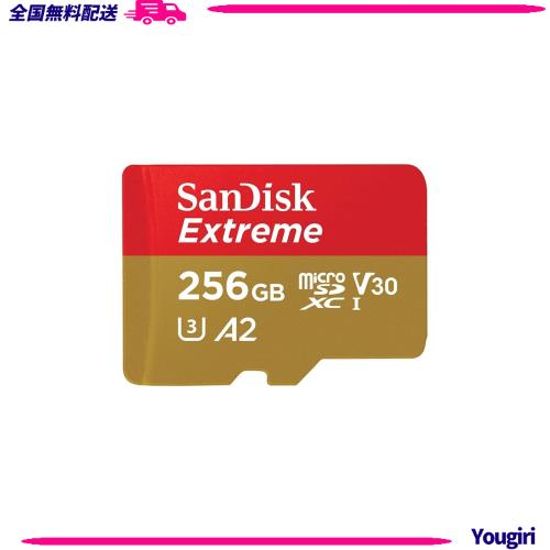 SanDisk 256GB microSDカード SDXC UHS-1 U3 V30 4K Ultra HD対応 SDSQXA1-256G-GN6MN [並行輸入品]