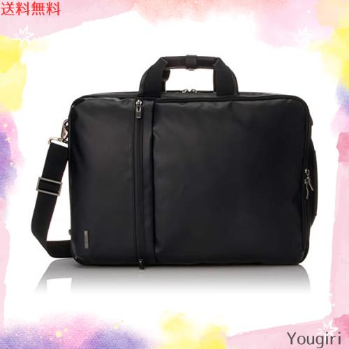 [エース] ビジネスバッグ 3way Bサイズ 15インチPC収納可 容量拡張 22/26L(拡張時) 強撥水 【1940年創業の日本メーカー】 大容量 2気室