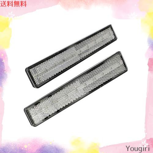 槌屋ヤック(Tsuchiya Yac) 車内用品 流星レフステップランプ2 24V ブラック/クリア/光源ブルー 厚さ10mm CE440の通販は