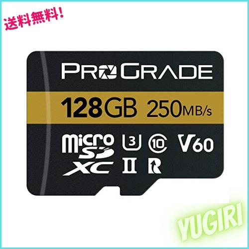 ProGrade Digital microSDXC UHS-II V60 GOLD 128GB プログレードデジタル 正規輸入品
