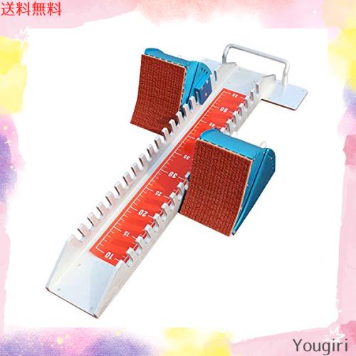 スターティングブロック 陸上競技 短距離 64*31*13cmスターティングブロックスタンダード スーパー 陸上競技 トラック競技 スタートブロ