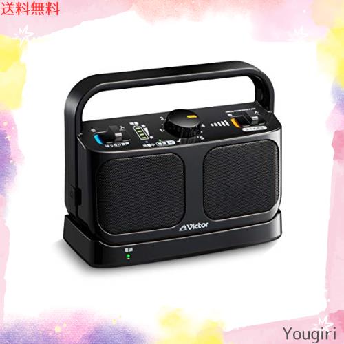 JVCケンウッド Victor SP-A900-B 手元テレビスピーカー ワイヤレス みみシリーズ 敬老の日 簡単操作 軽量 生活防水 連 : JVCケンウッド Victor SP-A900-B 手元テレビスピーカー ワイヤレス ブラック みみ楽シリーズ 簡単操作  軽量 生活防水 連続20h再生 ヘッドホン端子接続可 : 家電＆カメラ