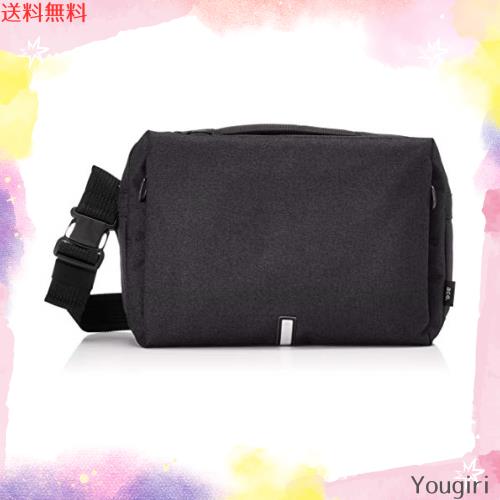 [エースジーン] ショルダーバッグ 撥水加工 B5 ハンスリーSD マルチアクセスポケット メンズ ブラック