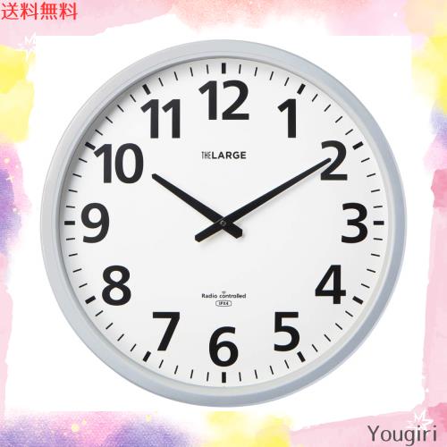 KIPKY キングジム 電波掛時計ザラ-ジ 省電力・防滴型 GDKB-001の通販は