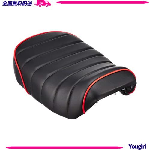 キタコ(KITACO) タックロールシート (レッドパイピング/ブラック) モンキー125(JB02/JB03/JB05) 610-1300120