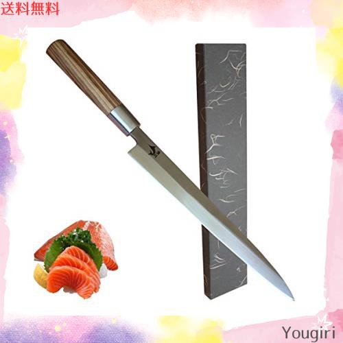 漁川 刺身包丁(柳刃包丁) 【6Cr16MoV鋼】 【刃渡240】 右利き 家庭用 魚 生魚 切るの通販は 6,791円