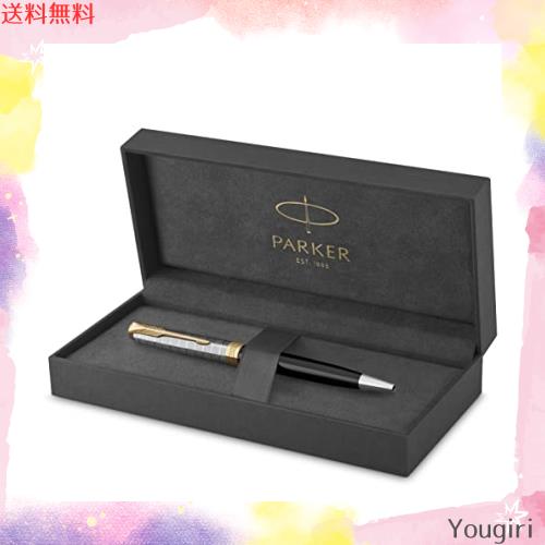 【新品】Parker ソネット プレミアム メタル&ブラックGT ボールペン ソネット プレミアム メタル&ブラックGT ボールペン | パーカー