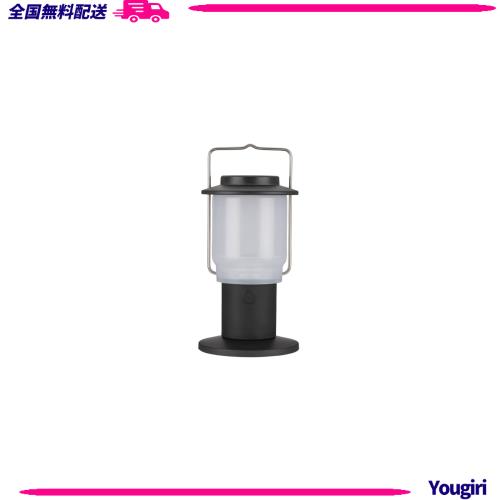 スノーピーク( peak) ＆CAMPランタン ブラック ES-080-BK ランタン ランプ バッテリー式 黒 アウトドア キャンプ