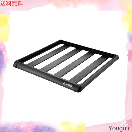 カーメイト(CARMATE) inno イノー ルーフキャリア エアロラック スマートタイプ シェイパー 110 エアロ＆スクエアバー対応 INT579BK