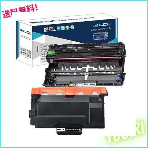 LCL Brother用TN-62J TN-61J 8000ページ（1パック ブラック）+ DR60J DR-60J 30000ページ（1パック ブラック） 互換トナーカートリッジ/の通販は