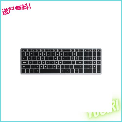 Satechi スリム X2 Bluetooth バックライトキーボード マルチペア