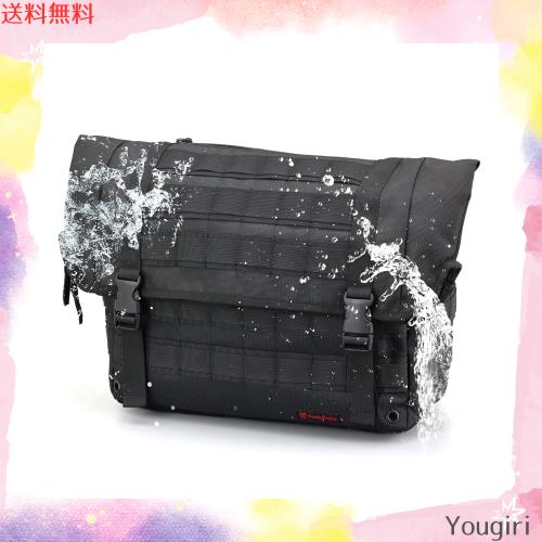 ヘンリービギンズ(Henly Begins) デイトナ バイク用 サイドバッグ 10L 防水 サドルバッグWR DHS-20 ブラック 21774