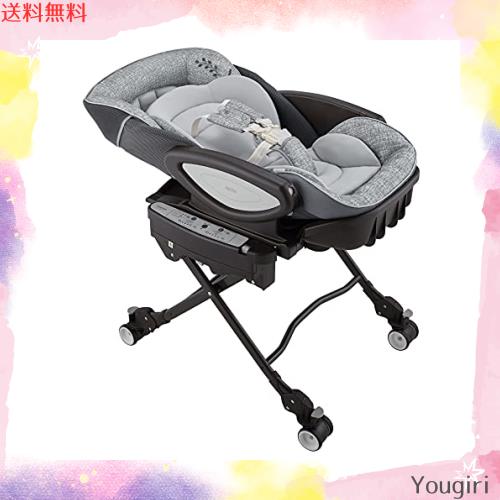 ⭐美品⭐アップリカ 電動ハイローチェア ユラリズムオートライト メランジグレー ゆめオンライン | youme online - ゆめタウン公式通販