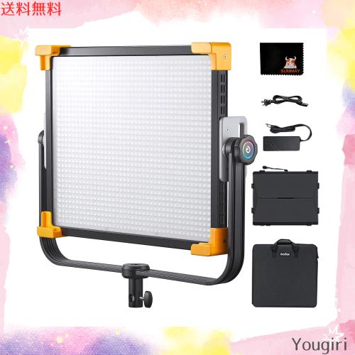 GODOX LD150RS RGBパネルライト2500K-8500K調整可能（7レベル）14FXライトエフェクトCRI96 TLCI97サイレントモード製品、ジャーナリスト