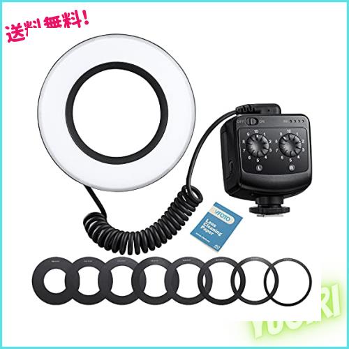 GODOX RING72 マクロリングライト LED 72球 5600K 10段階調光 撮影用ライト 8つのレンズを配合する適応リング, マクロ撮影は、クローズア