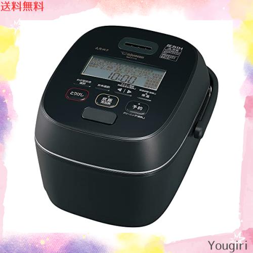 象印 炊飯器 5.5合 炎舞炊き 圧力IHタイプ 日本製 毎回のお手入れ点数2点 濃墨 NW-PT10-BZの通販は