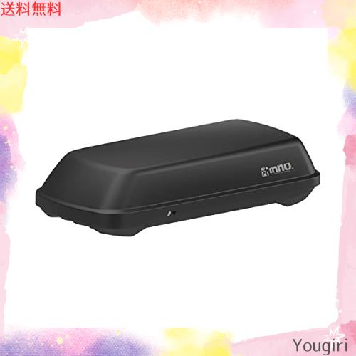 カーメイト(CARMATE) inno イノー ルーフボックス314 スクエア コンパクト モデル 容量240L マット エアロ＆スクエアバー対応 BRT314MBKの通販は