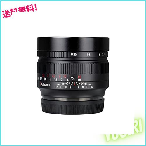 7artisans 50mm F0.95 交換レンズ APS-C 大口径 カメラFujifilm X-A1 X-A10 X-A2 X-A3 X-A5 X-A7 X-T1 X-T10 X-T2 X-T20 X-T3 X-T30 X-T1