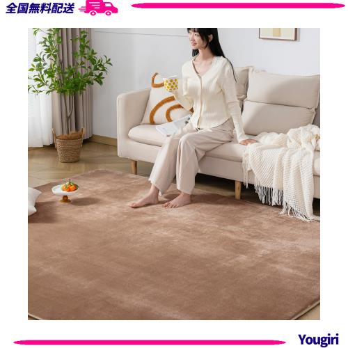 Keusnix ラグ カーペット 低反発 ラグマット 極厚25mm 絨毯 厚手 185x185cm 約2畳 滑り止め付 抗菌・防ダニ加工 オールシーズン快適 リビの通販は 7,498円