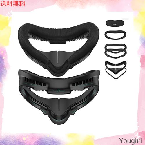 KIWI design フィットネス フェイシャル インターフェース アクセサリー (アップグレード版)、交換用レザー フォーム パッド 2 ピース、の通販は 7,383円