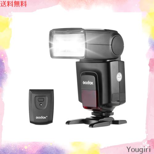 Godox TT520 カメラ/一眼レンズカメラ用 フラッシュ・スピードライト+ AT-16トリガートランスミッター ガイドナンバー33 S1 S2モードサポ