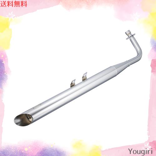 キタコ (KITACO) スラッシュカットマフラー ジャズ スチール製クロームメッキ仕上げ 103-54-1080-20の通販は 19,334円