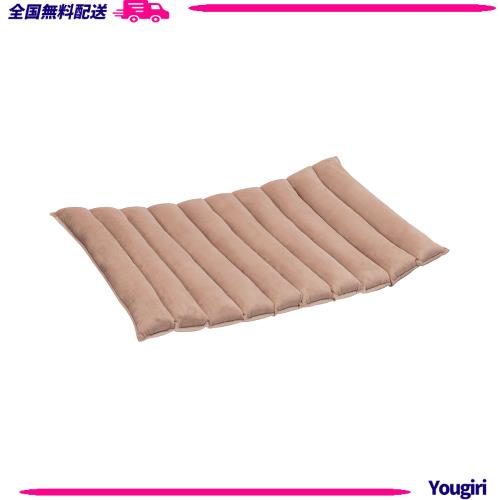 カーメイト(CARMATE) 車眠具 シャーミング 車中泊 車内仮眠 車内用 クッション ソフトマイクロファイバー生地 ブラウンアイボリー NZ315の通販は 5,433円